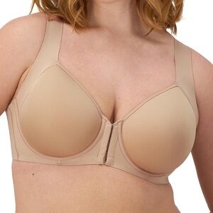 Bali Underwire Bra 36C One Smooth U Posture Boost EverSmooth Back NUDE
